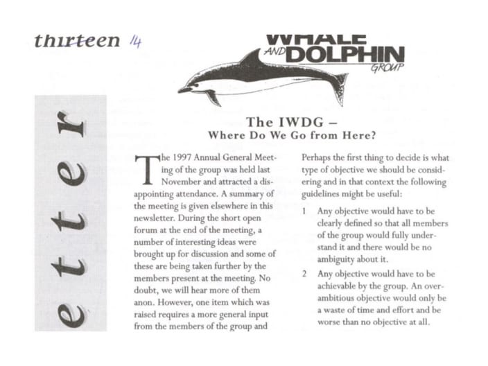 14 Irish Whale _ Dolphin Group Newsletter 04.98
