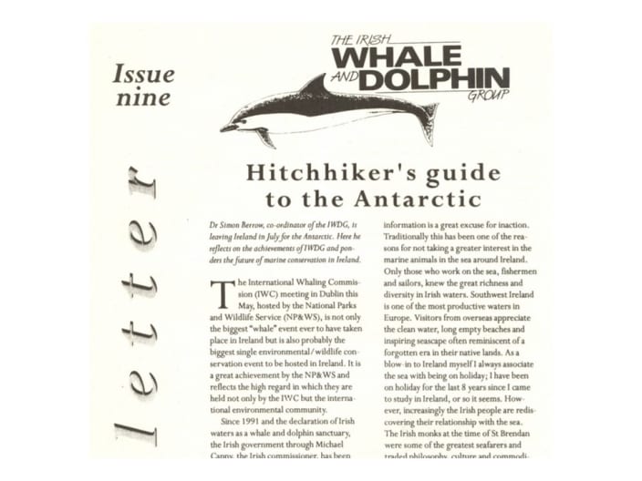 9 Irish Whale _ Dolphin Group Newsletter 05.95