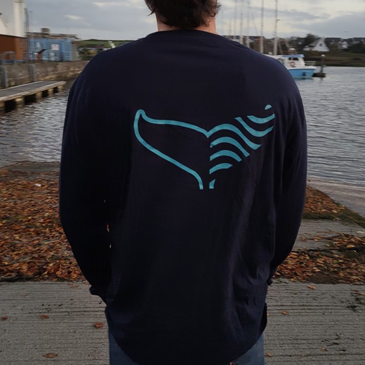Organic Cotton long-sleeved Whale Tales T-Shirts